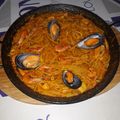 El cooksnap de Rocio cuando hizo Fideuá fácil y rápida.