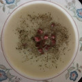El cooksnap de Josevi cuando hizo Crema de puerro y pera con jamón. (Thermomix).