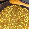 El cooksnap de Elia veggie Fit cuando hizo Espinacas a la andaluza.