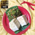 Cooksnap dari My'L Kitchen ( Libi ) untuk resep Keladi Kukus & Oseng Kangkung Bunga Pepaya