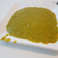 El cooksnap de Eber cuando hizo Crema de calabaza.