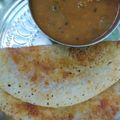 Saranya Vignesh's cooksnap of when they made Podi Dosa.