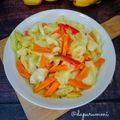 Cooksnap Norashikin Rahmat semasa beliau membuat Kobis Goreng kunyit.