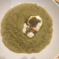 El cooksnap de Francisco Nieto Vázquez cuando hizo Crema de borrajas con huevo poché y una pizca de orégano.
