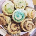El cooksnap de Valeria Nuñez cuando hizo Rolls de canela.