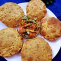 Madhvi Dwivedi's cooksnap of when they made મસાલા પૂરી (Masala Puri Recipe In Gujarati).