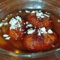 Haseena Ackiyl's cooksnap of when they made திணை குளாப் ஜாமுன்.