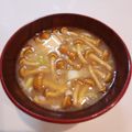 ☆りさママ☆'s cooksnap of when they made 【おみそ汁】豆腐となめこのお味噌汁.