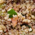 Cooksnap από dcroula στη συνταγή Tabule σαλάτα νηστίσιμη με αγγούρι, ντομάτα, δυόσμο, πλιγούρι, χυμό λεμόνι, και μπόλικο δυόσμο