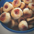 El cooksnap de Jimena Diaz cuando hizo Scones dulces rellenos.