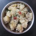 Jayshree Doshi's cooksnap of when they made શક્કરિયા બટાકા ની સુકી ભાજી (Sweet Potato and Potato Sabji recipe in Gujarati).