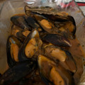El cooksnap de Ainhoa Rubio Lavado cuando hizo Mejillones con salsa de tomate. Olla GM.