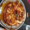 El cooksnap de Valeria Ayala cuando hizo Torta invertida de manzanas 🍎.