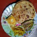 Nibedita Das's cooksnap of when they made ধনিয়া আজোয়াইন পরোটা (dhaniya ajwain porota recipe in Bengali).