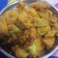Shamaila का कुकस्नैप जब उन्होंने आलू गोभी की सब्जी (aloo gobi ki sabzi recipe in Hindi) बनाया था।