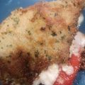 El cooksnap de UnaBrujita cuando hizo Cachopo de pimiento y queso.