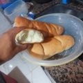 El cooksnap de Axel Molina cuando hizo Pan casero sin grasa vacuna.
