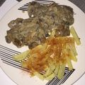 El cooksnap de MaFe Vargas Blanco cuando hizo Sándwich de pollo 🍗 en salsa de champiñones 🍄.