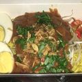 Cooksnap dari Ria Pramudito untuk resep Mie Lendir aka Mie Kuning Kuah Kacang khas Kepri