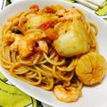 恰吉 的 海鮮義大利扁麵 cooksnap