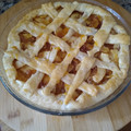 El cooksnap de Gemma Pérez Jurado cuando hizo Tarta de manzana con masa hojaldre.