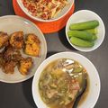 Cooksnap Zara Rania semasa beliau membuat Sup Ikan Merah Akar Ketumbar.