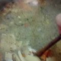 El cooksnap de Polette Ayala cuando hizo Pantrucas con huevo.