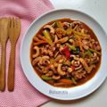 Cooksnap dari Ratna Puspita untuk resep Tumis Sotong / Cumi Pedas ala Korea
