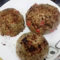 El cooksnap de Mariana Hippa Oyarzun cuando hizo Hamburguesas de lentejas😋.