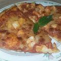 Evance kythree's cooksnap of when they made Garlic pizza.