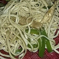 El cooksnap de Carol Guerra cuando hizo Chow mein mixto.