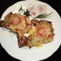 El cooksnap de Zaida TC @alquimiasfood cuando hizo Chuletas de cerdo sorprendentes.