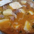 Naureen Khan Lodhi's cooksnap of when they made Karachi Daigi Aloo Gosht.