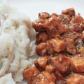 El cooksnap de Glaucia Irene cuando hizo Pollo con vino garnacha & puerros... #caminodesabores.