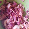 El cooksnap de James Correa cuando hizo Ensalada de hortalizas.