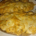El cooksnap de Anamari cuando hizo Berenjenas con crema de queso y vegetales.
