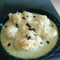 El cooksnap de Adriana Pazmiño 🙌 cuando hizo Coliflores con crema de calabacín, pasas y queso.