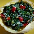 shobs's cooksnap of when they made Spinach Pepper Eggs.