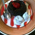 Cooksnap dari Fourita untuk resep Molten Chocolate Cake