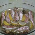El cooksnap de Digna Lahu cuando hizo Salmonetes al horno.