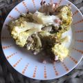El cooksnap de Malagueña salerosa cuando hizo Brócoli y coliflor con bacon y queso al horno.