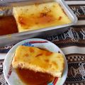 El cooksnap de Alejandra Gomez cuando hizo Flan casero.