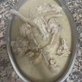 El cooksnap de Yessica Cárdenes cuando hizo Conejo al ajillo en salsa de almendras. Thermomix.