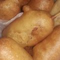 El cooksnap de Gloria Emma cuando hizo Corn dogs  tipo Ale.