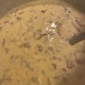 Melissa Remme's cooksnap of when they made Low carb bacon cheeseburger soup.