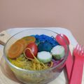 Cooksnap Maisarah Mamat semasa beliau membuat Tomyam Ayam & Fishball.