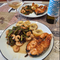 El cooksnap de SuperDesyLaChef cuando hizo Salmón a la plancha con salsa de soja y miel.