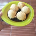 Cooksnap dari Eva Rahmainur untuk resep Pempek adaan mulus