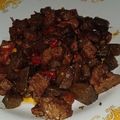 Cooksnap dari Srii Purwantii untuk resep Sate goreng hati sapi