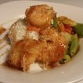 Bret's cooksnap of when they made Coconut Shrimp.